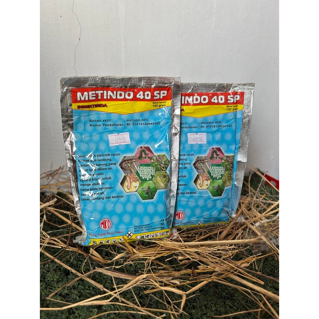 Metindo 40SP 100gr Insektisida Sistemik Metomil 40%