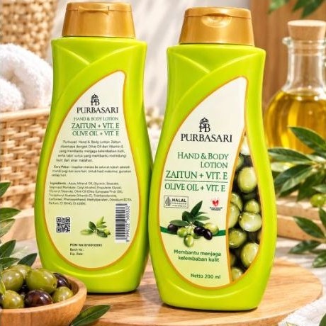 Hand & Body Lotion Purbasari Zaitun / Purbasari Body Lotion
