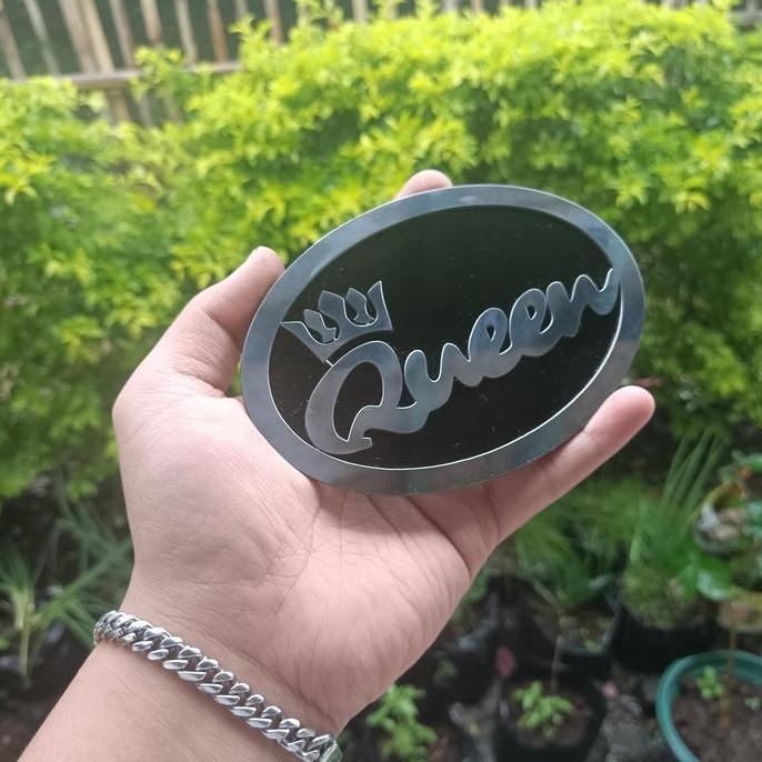 Emblem mobil custom stainless