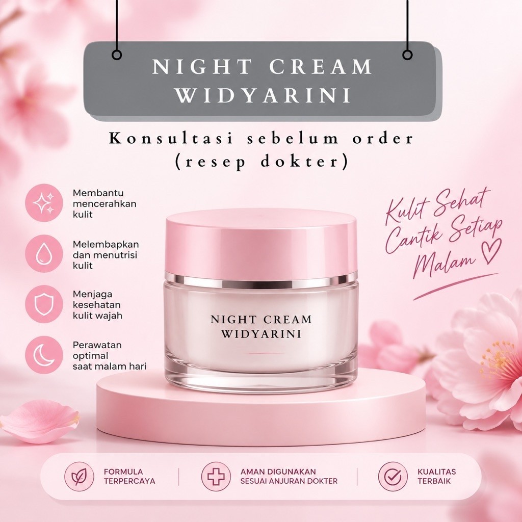 CREAM MALAM BY DR WIDYARINI