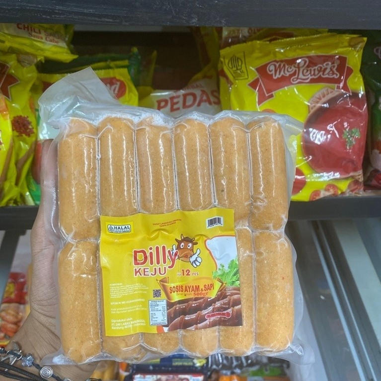 Dilly Sosis Keju 500gr
