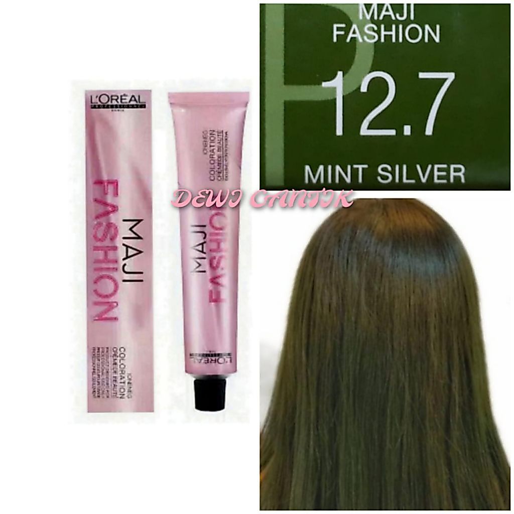 LOREAL MAJIFASHION NO.P 12.7 MINT SILVER
