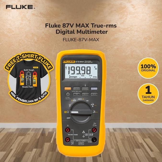Pilihan - Fluke 87V Max True-Rms Digital Multimeter - Fluke-87V-Max