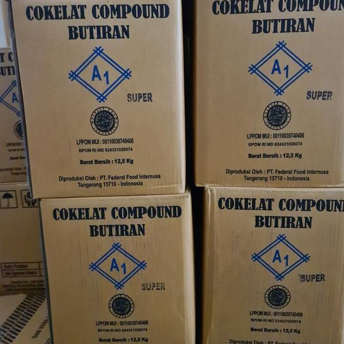 Mds- 1 Karton Meses A1 Biru Super Mesis Coklat 12.5 Kg