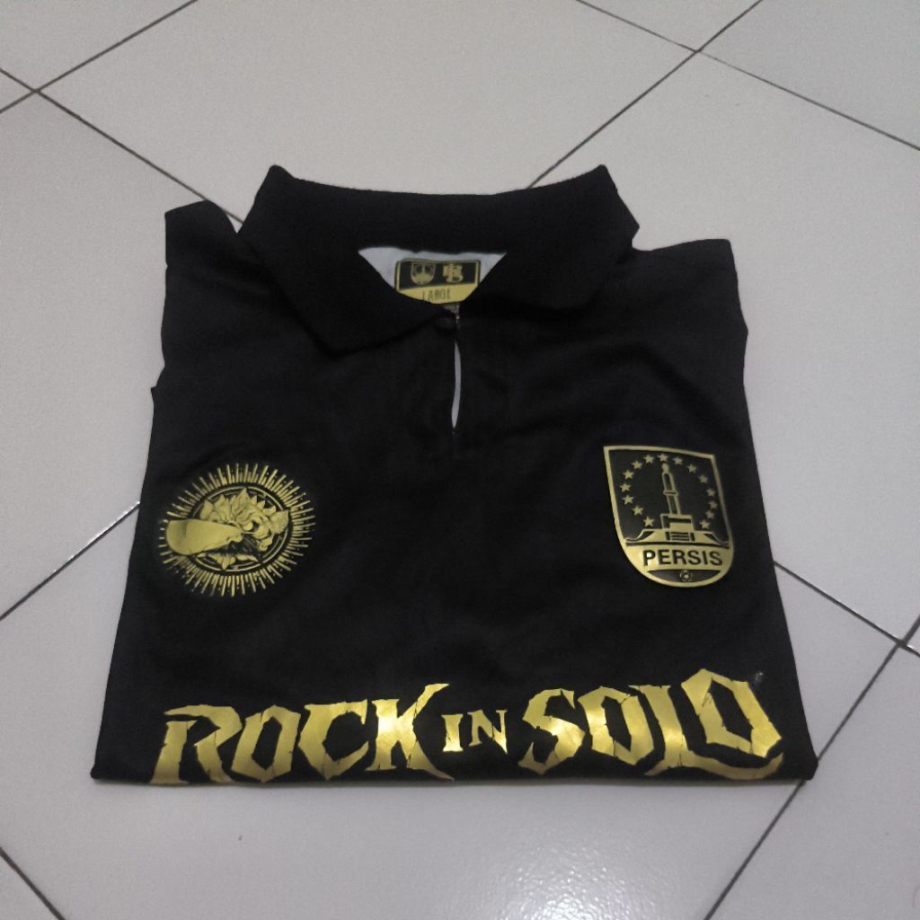 Jersey PERSIS Solo X Rock in Solo. Original (Used)