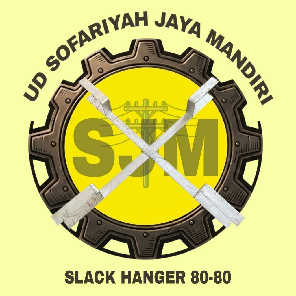 Slack Hanger 80-80 // Slack Hanger // Palang Slack // Palangan // Slack Kabel // Slack Support // Sl