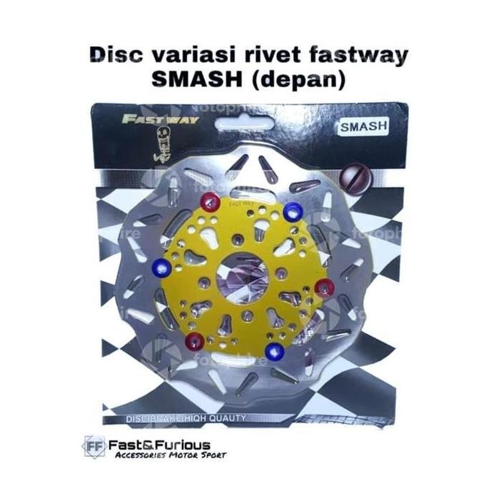 Piringan Cakram(Depan)/Disc Variasi Rivet Fastway Smash Beat