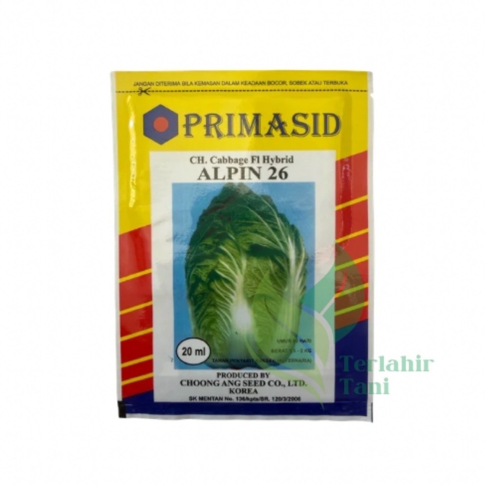 Benih Sawi Putih Alpin 26 20ml