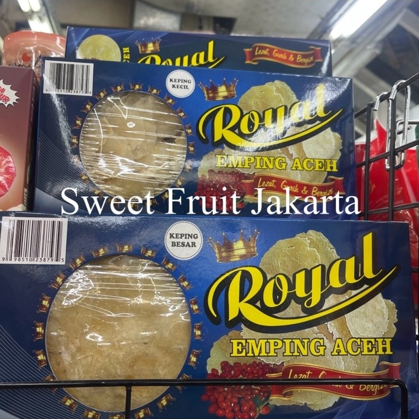 Royal Emping Aceh Besar Gurih 500grm / Pack