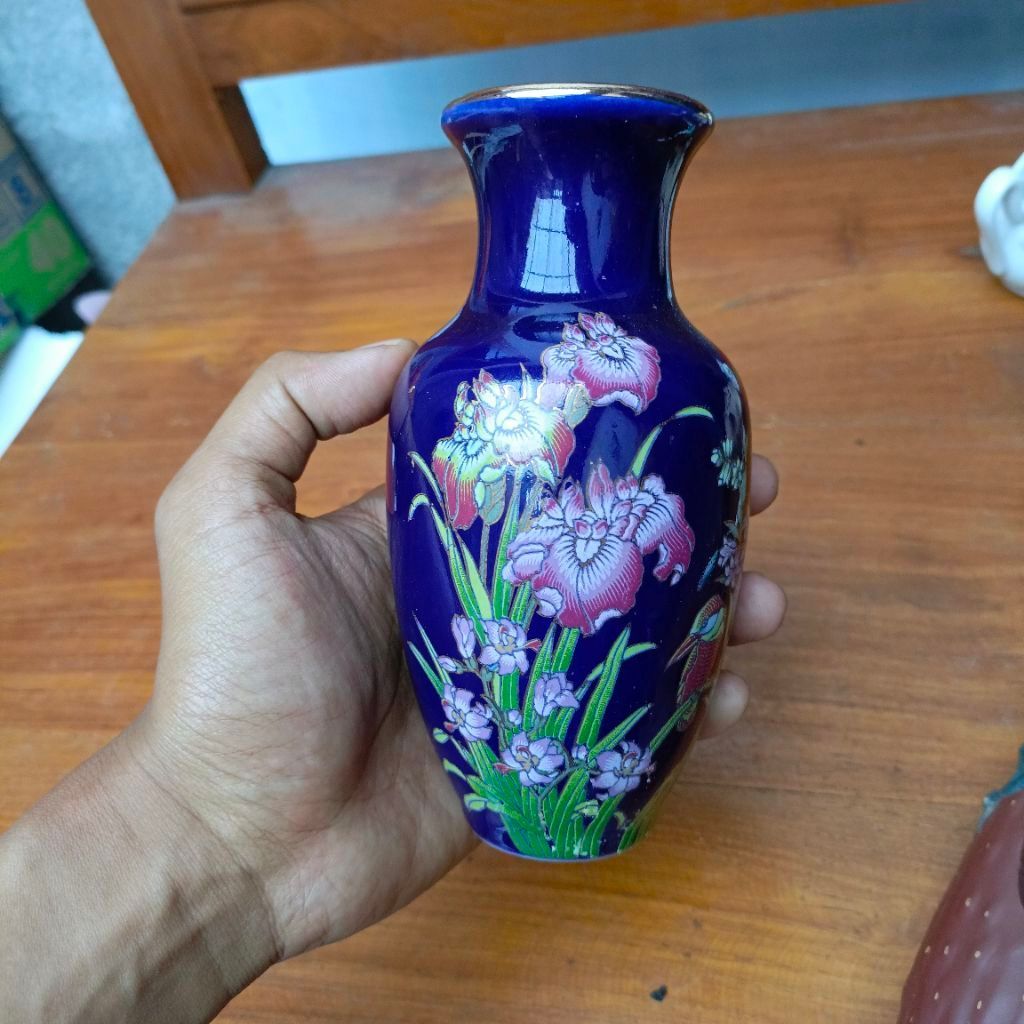 vas japan keramik porselen antik jadul vintage