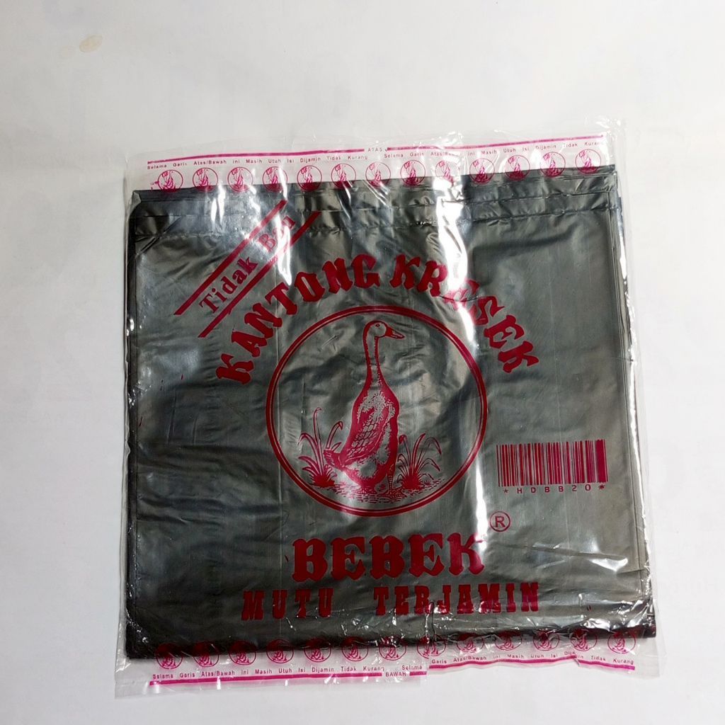 Kantong Kresek Bebek 24 Hitam