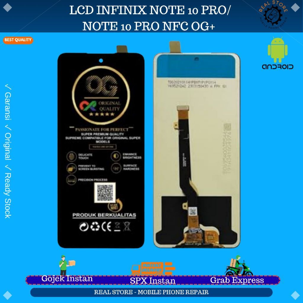 LCD INFINIX NOTE 10 PRO/NOTE 10 PRO NFC OG+