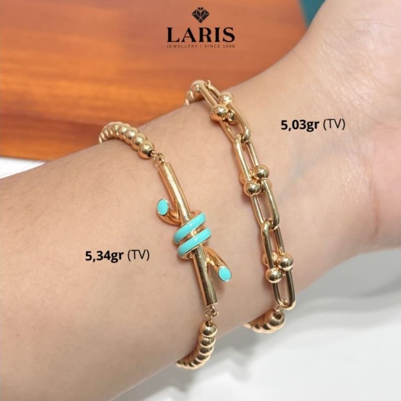 Laris Jewellery gelang rantai emas