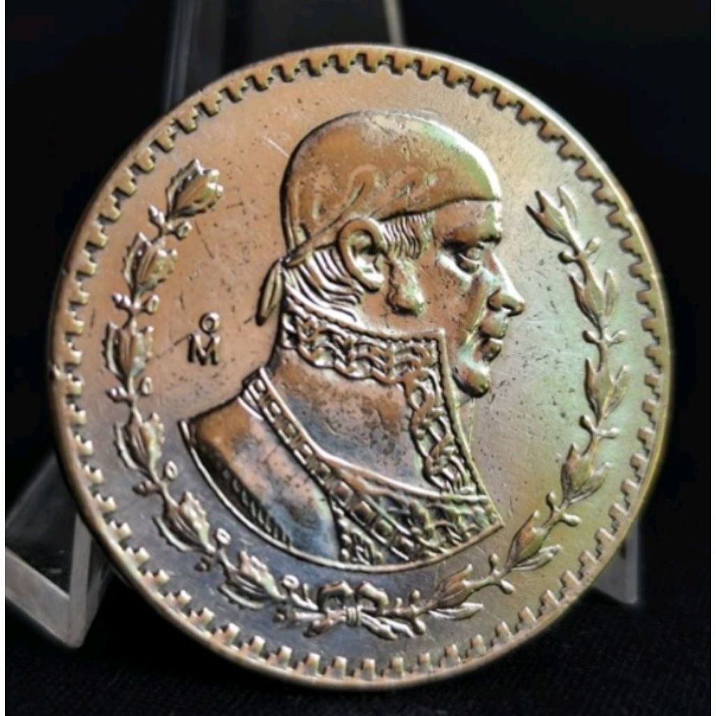 Uang Koin Kuno Meksiko 1 Peso 1964 bahan perak asli
