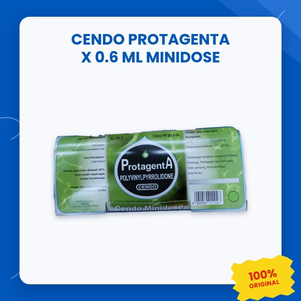 Cendo Protagenta Minidose 0.6 Ml Tetes Mata