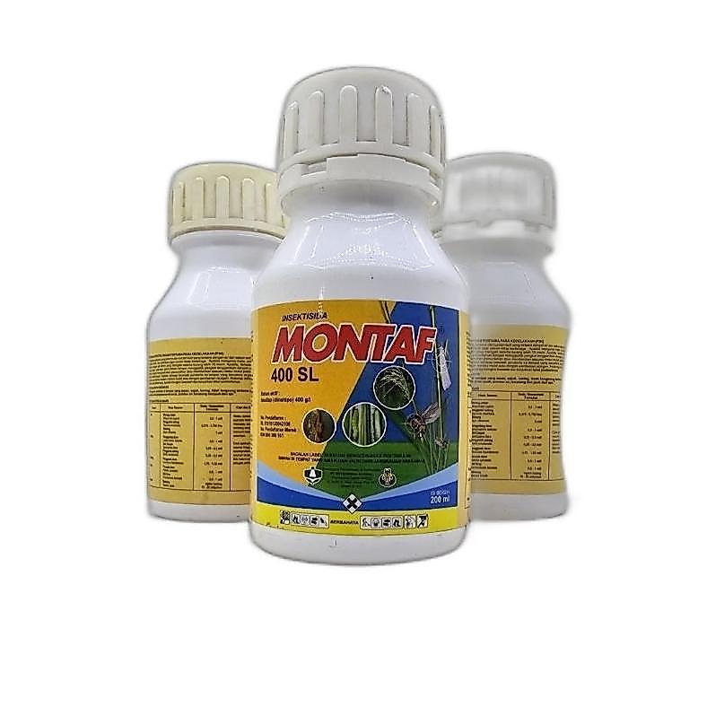 RZ PROMO INSEKTISIDA MONTAF 400SL 200ML - bahan aktif Bisultap 400 g/l = Dimehipo 400 g/l
