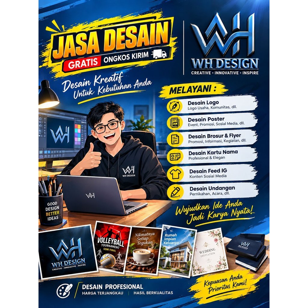 Jasa Design Logo/ Desain Logo Olshop / Onlineshop / Poster / Label / Watermark / Non Watermark