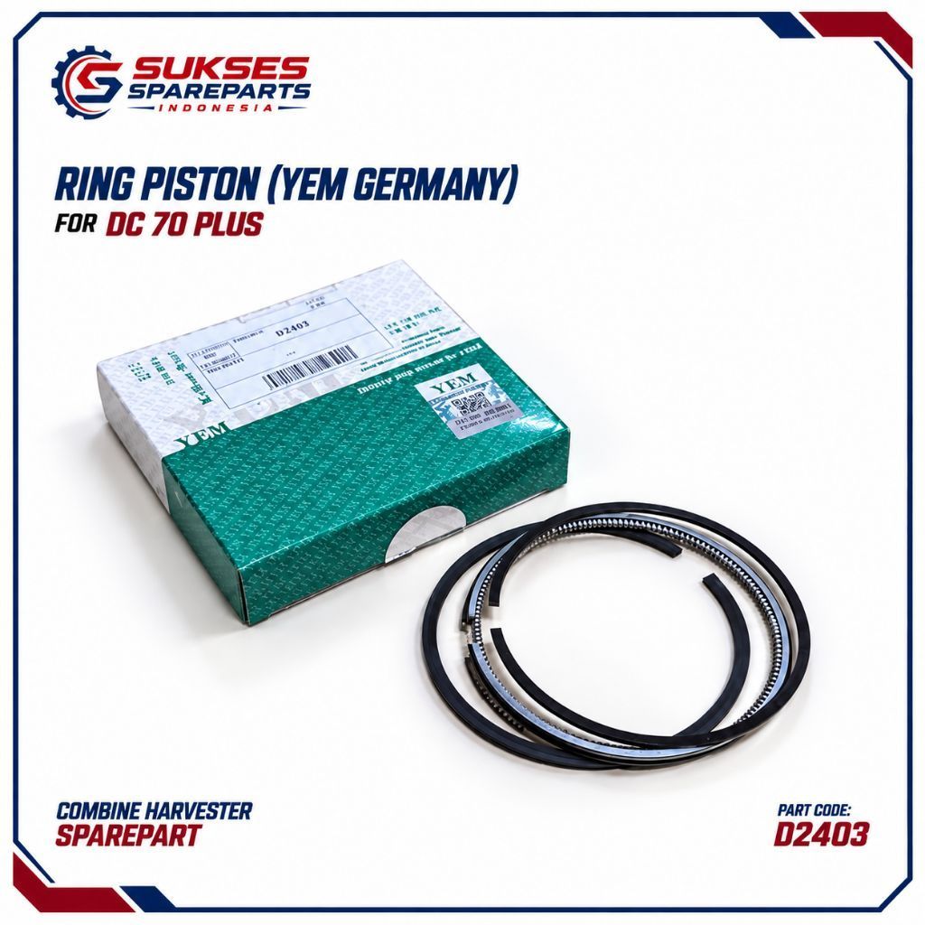 RING PISTON DC 70 PLUS (YEM GERMANY) | PER SEHER DC 70 PLUS | D2403