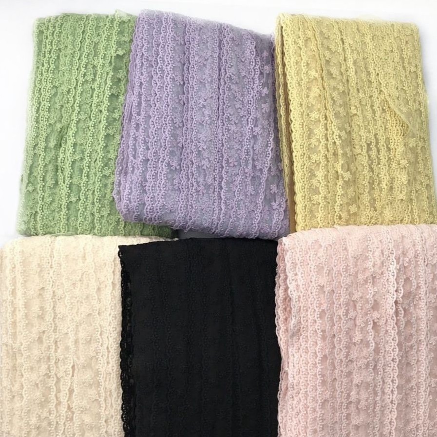 1 YARD - PITA RENDA BORDIR MOTIF PITA/RENDA BORDIR/LACE RIBBON