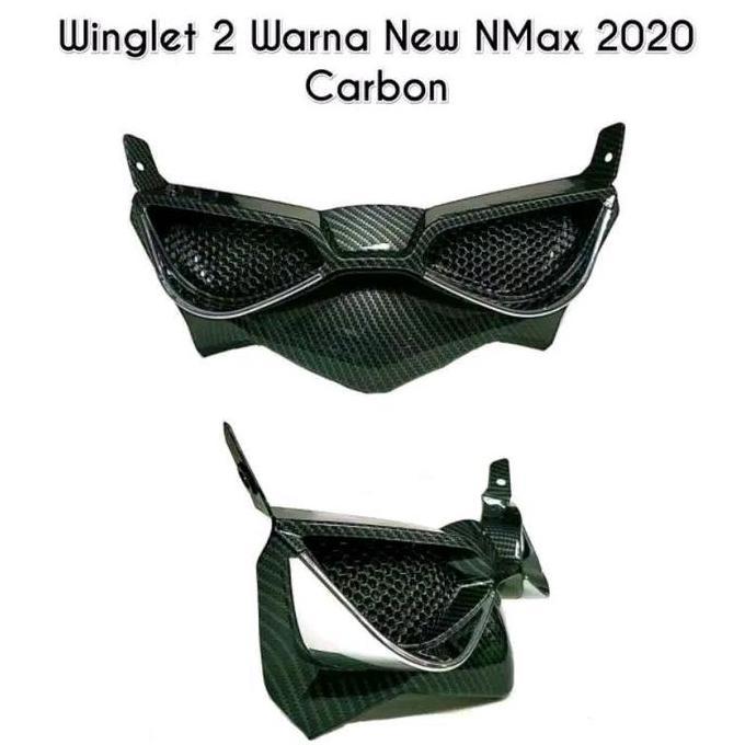 grovalman778 - winglet depan nmax 2020/ winglet nmax 2020 nemo carbon new plastik abs