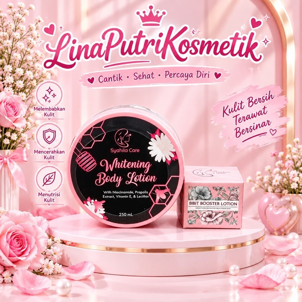 Paket Bundling( HandBody SyahilaCare 250ml POT + Bibit Boster)