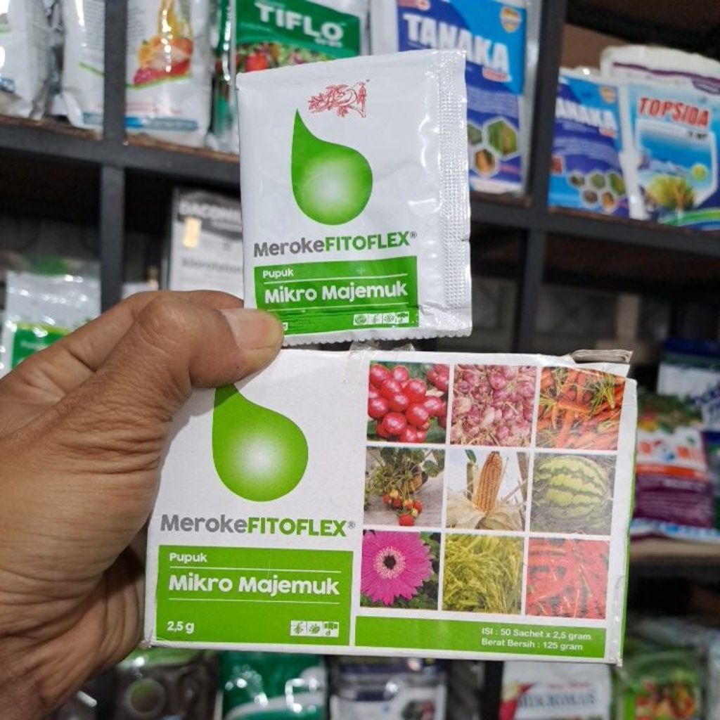 Pupuk MerokeFITOFLEX 2,5gr Pupuk Mikro Majemuk Meroke Fitoflex