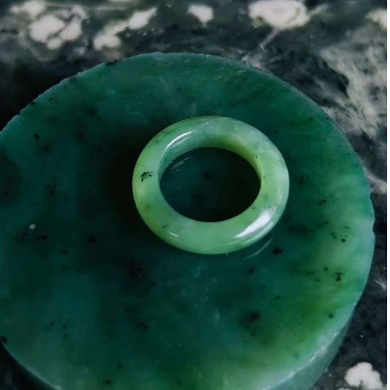 Ring giok aceh Nephritejade