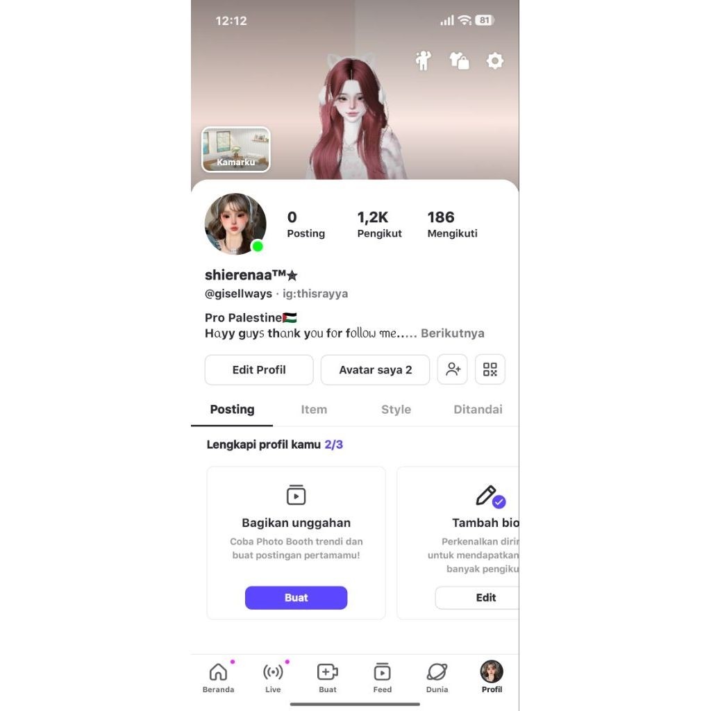 Akun Zepeto Nego Chat Jangan Langsung CO