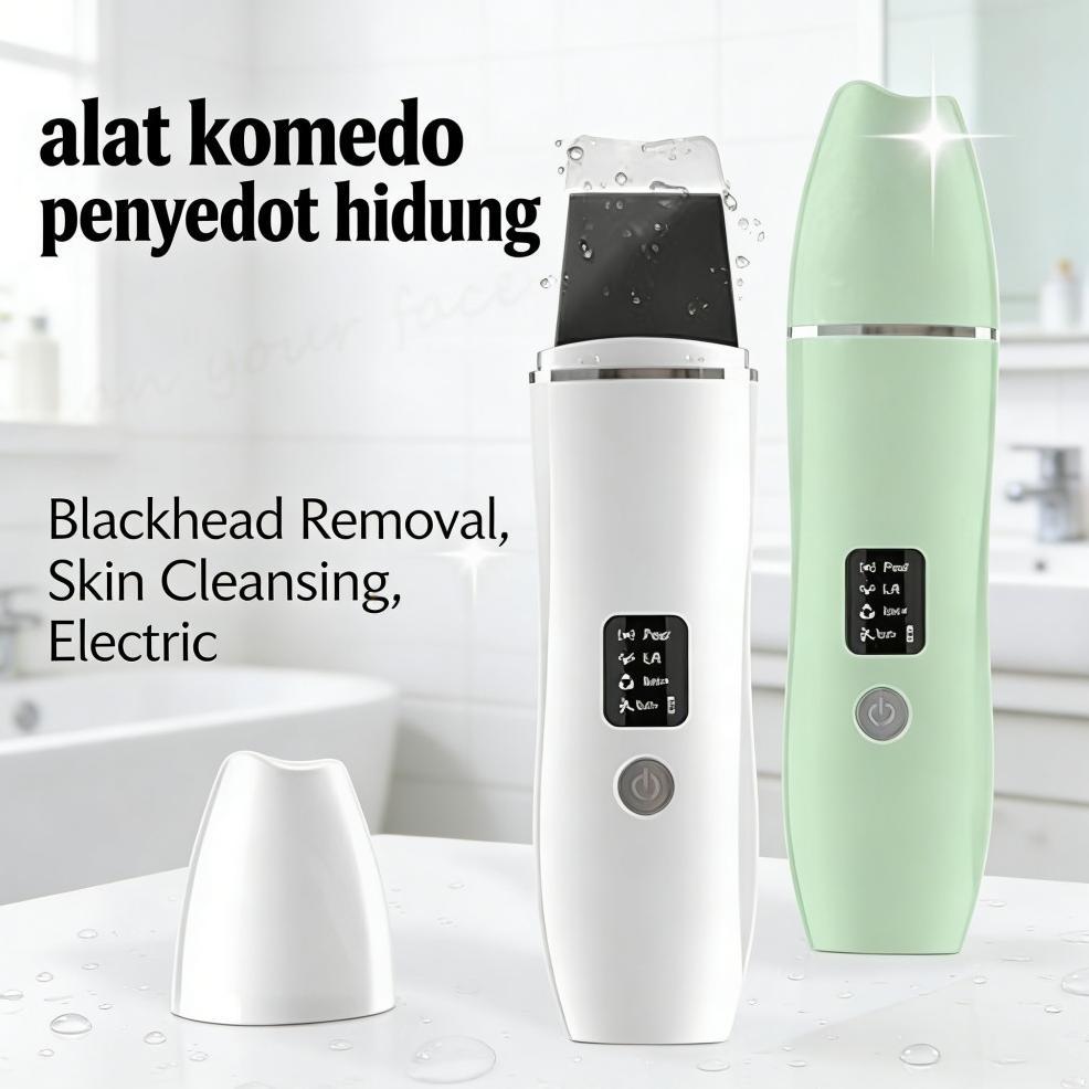 Penyedot Hidung Blackhead Remover Komedo Alat Pembersih Alat Pencabut Komedo Pembersih Jerawat Wajah