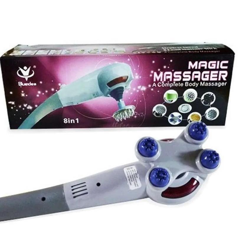 Magic Massage 8IN1 Alat Pijat Seluruh Badan Reflexi Otomatis Alat Terapi Kesehatan DISKON
