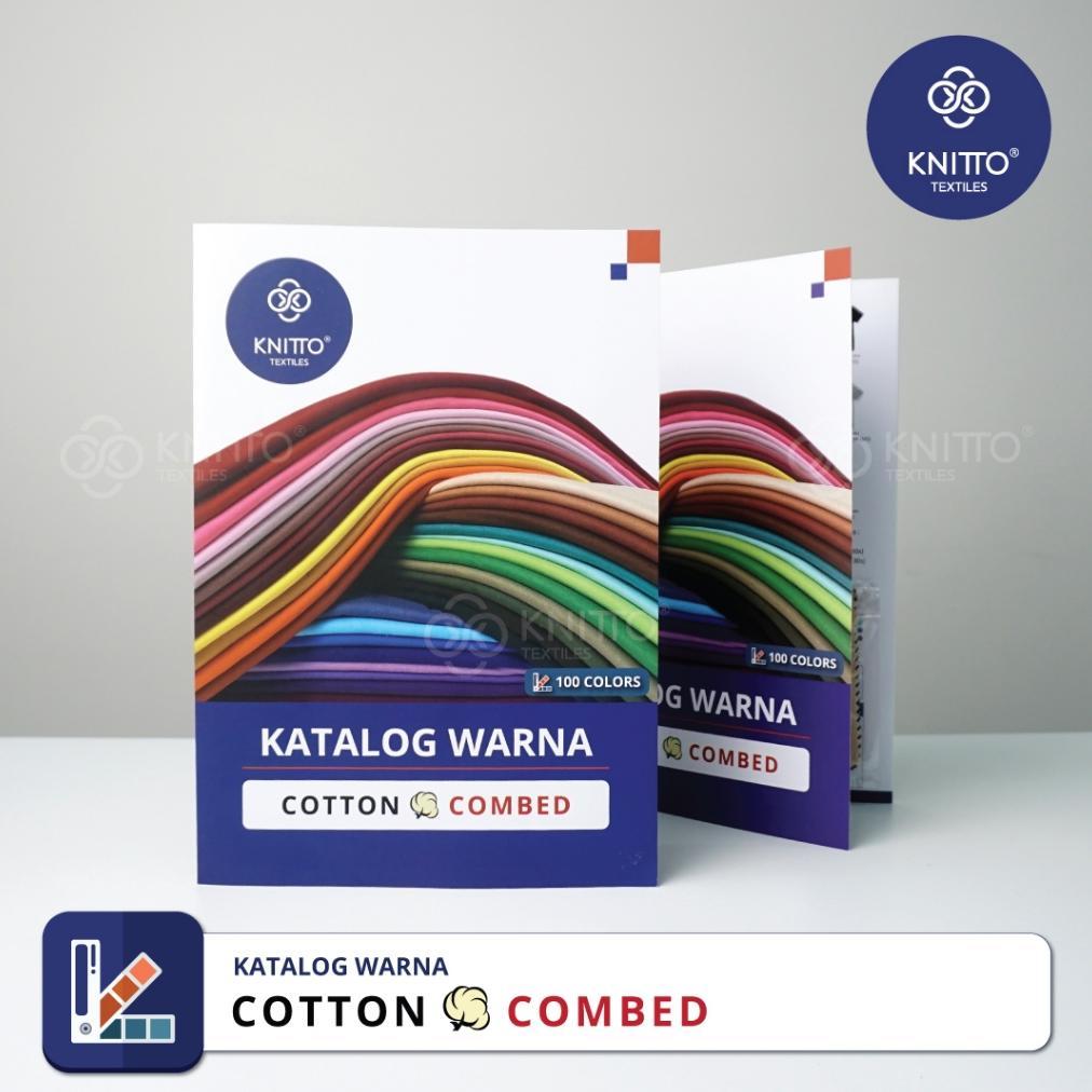 KATALOG WARNA KAIN COTTON COMBED KNITTO ( KATALOG BAHAN KAOS )