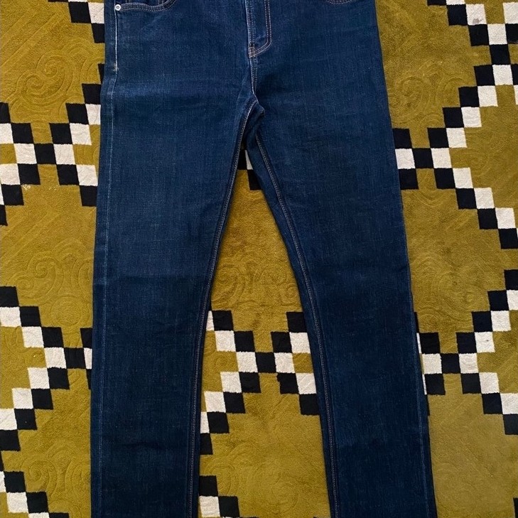 Soverment Denim Selvedge Straight Slim Fit Jeans