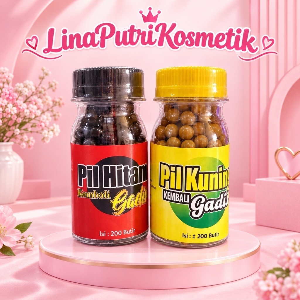JAMU PIL HITAM + PIL KUNING KEMBALI GADIS