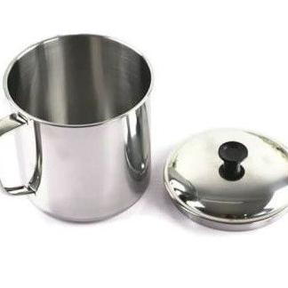 Mug Maxim Stainless Gelas Cangkir Maxim 10cm