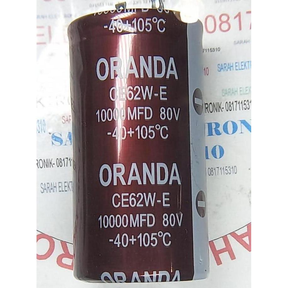 Jedug- Elco 10000/80 Oranda / Elco 10000Uf/80V Oranda