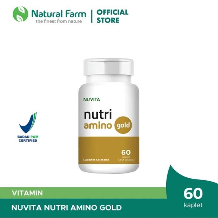 nuvita nutri amino 60 caps kaplet amino acid tablet amino 2222 2000 2002 amino gold
