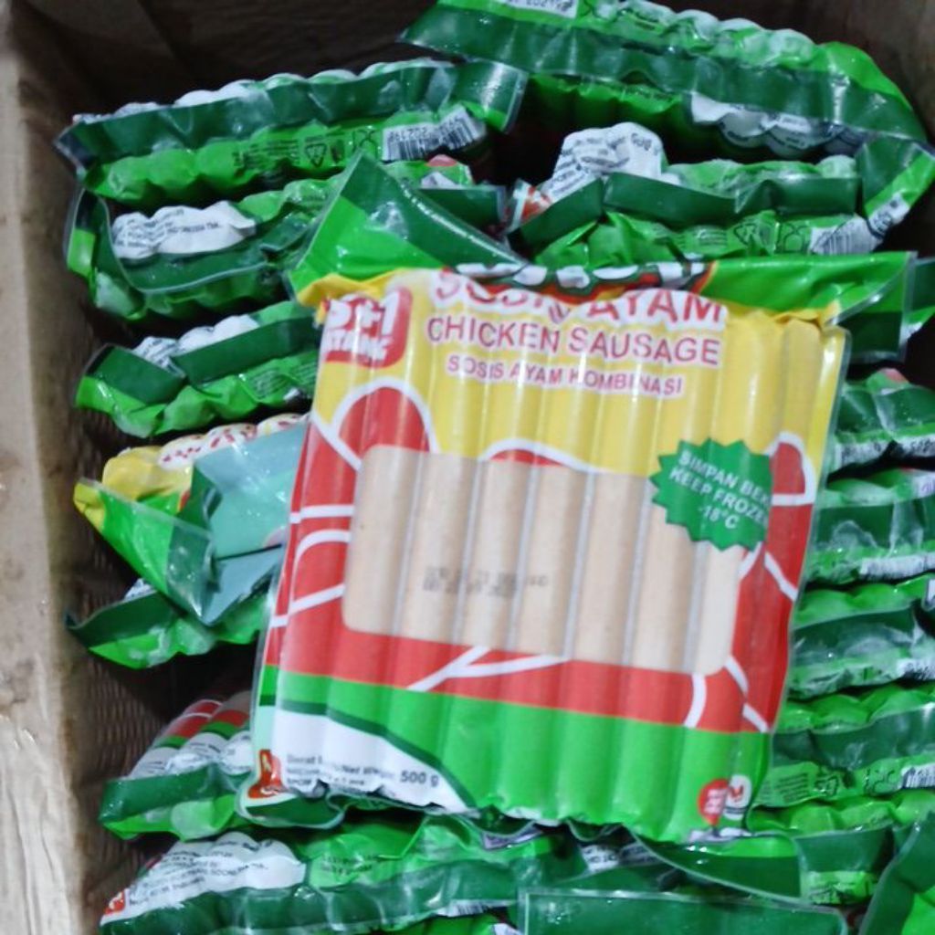 Okey Sosis Ayam 500 Gr / Okey Sosis