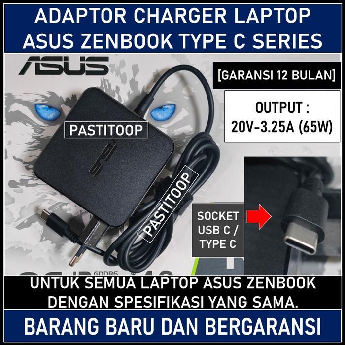Adaptor Charger Asus Zenbook UX325 UX325E UX325EA UX363E UX363EA 65W