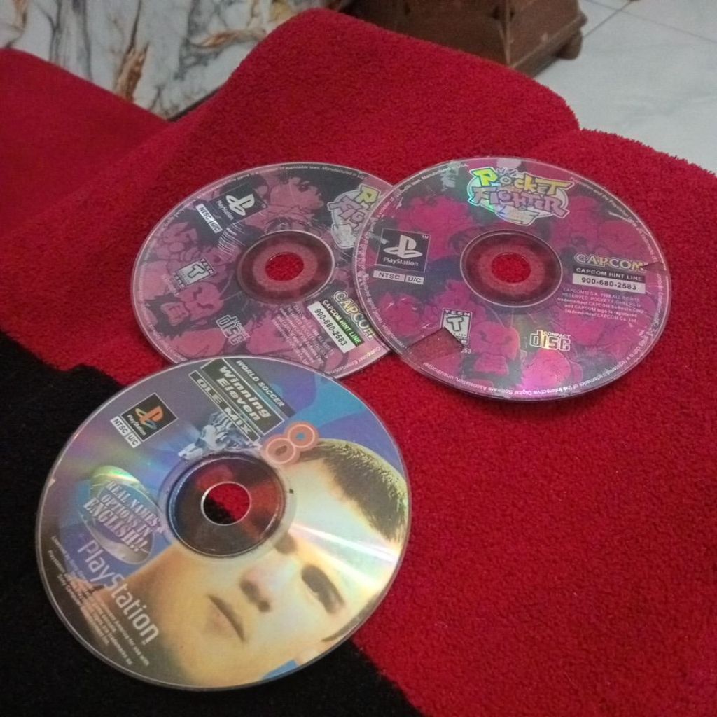 jual Limbah DVD Borongan Game PS1 Rusak biar dilimbah kerajinan dll