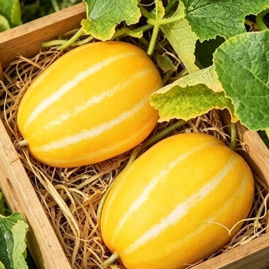 3 Butir Benih Melon Kuning Korea Benih Siap Semai Benih Melon Korea Asli