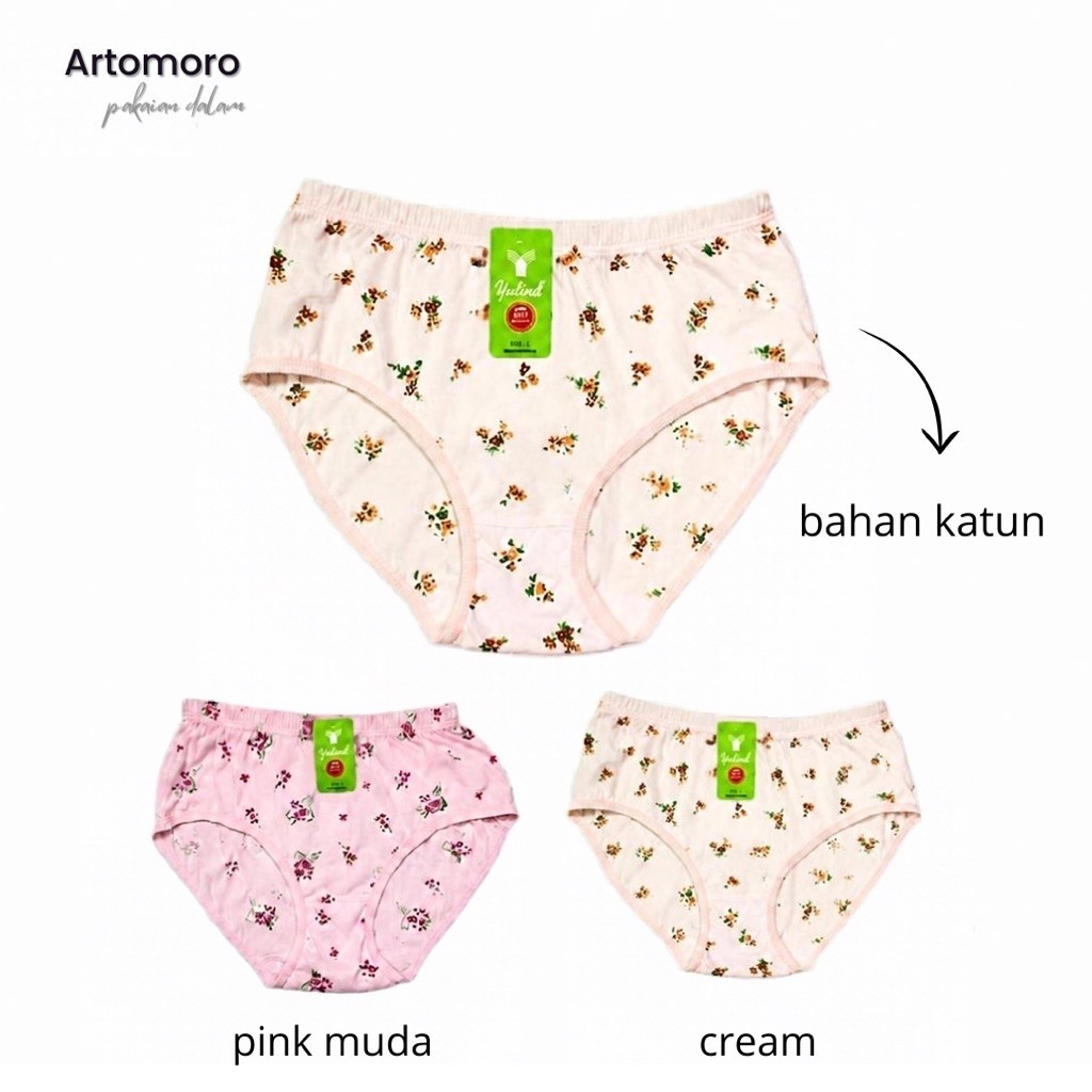celana dalam yutind cd wanita dewasa jumbo bahan katun