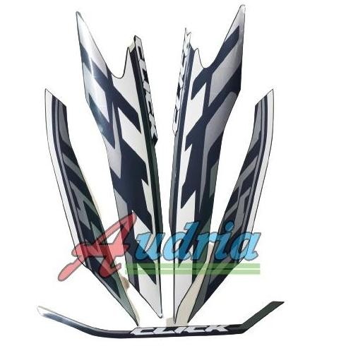 STRIPING STICKER MOTOR HONDA VARIO CLICK 150 2020 BIRU DOFF MURAH