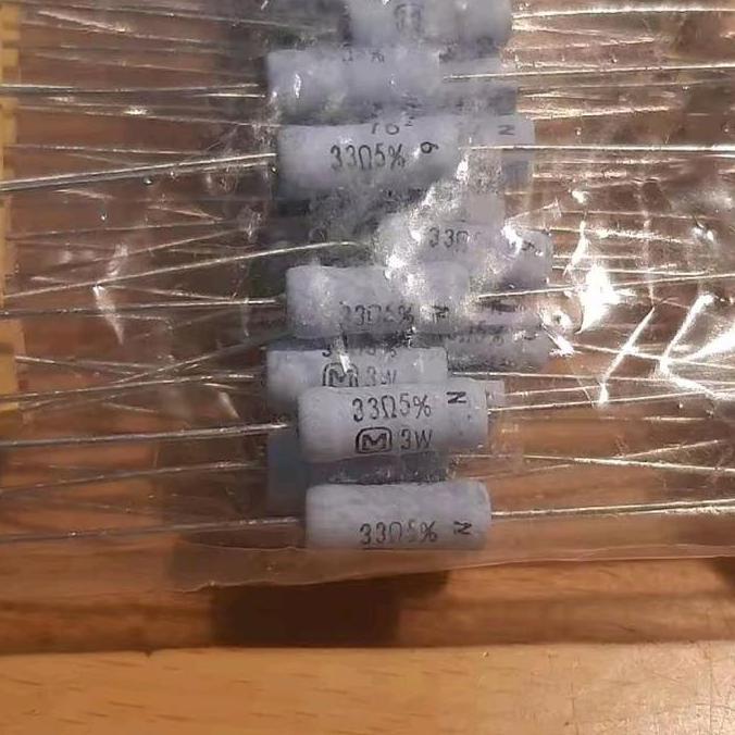 RESISTOR 33R 33OHM 33 OHM 3WATT 3 WATT MATSUSHITA/PANASONIC ELC99