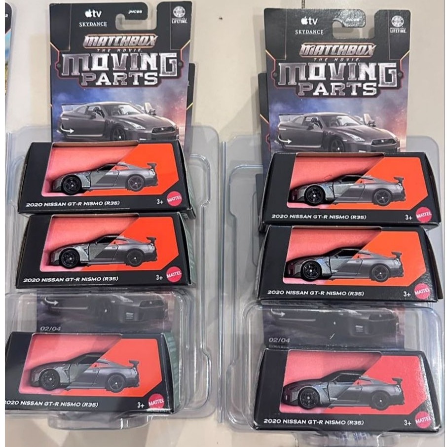 MATCHBOX NISSAN GTR R35 NISMO MOVING PARTS