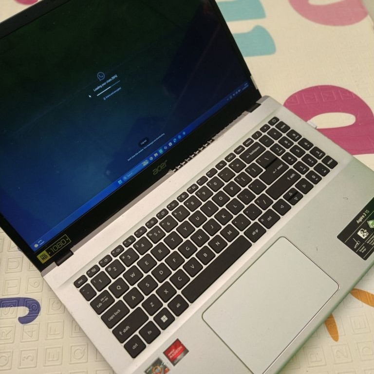 Laptop Acer Aspire 3 A315 Slim - AMD Ryzen 7 (Ngebut & Mulus)