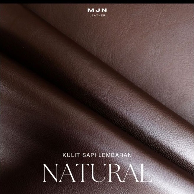 Kulit Sapi Lembaran Motif Natural ukuran A3
