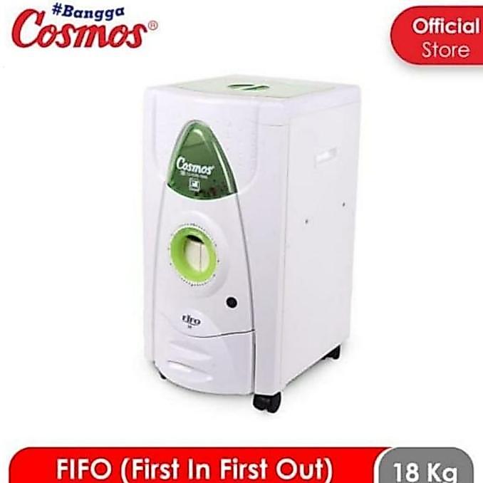 COSMOS RICE BOX FIFO 18 | TEMPAT BERAS 18KG