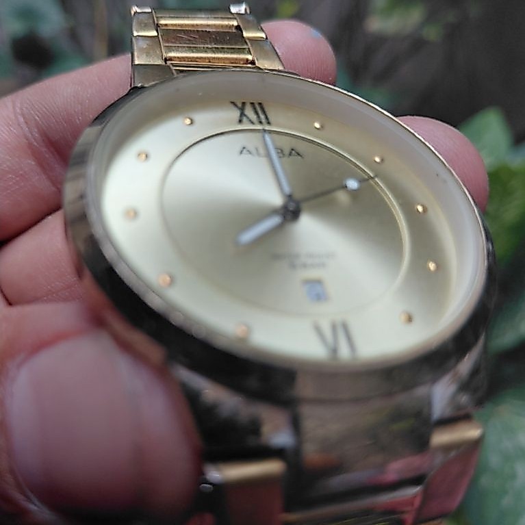 Jam Tangan Wanita Alba Gold VJ42-X138 Original
