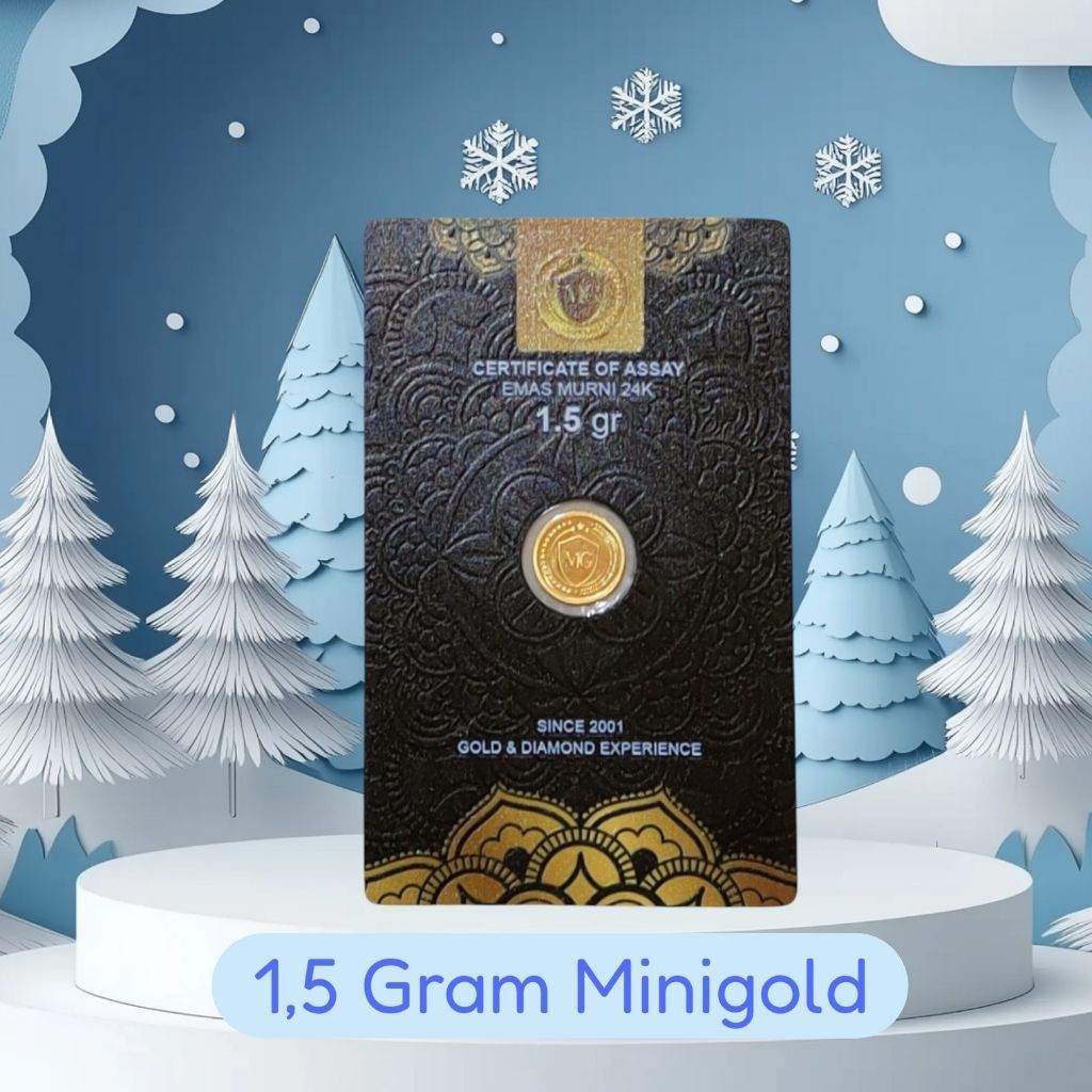 Logam Mulia Emas 1.5 Gram MiniGold