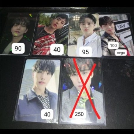 photocard lucky draw mingyu joshua dino mukor hoshi richining mingyu